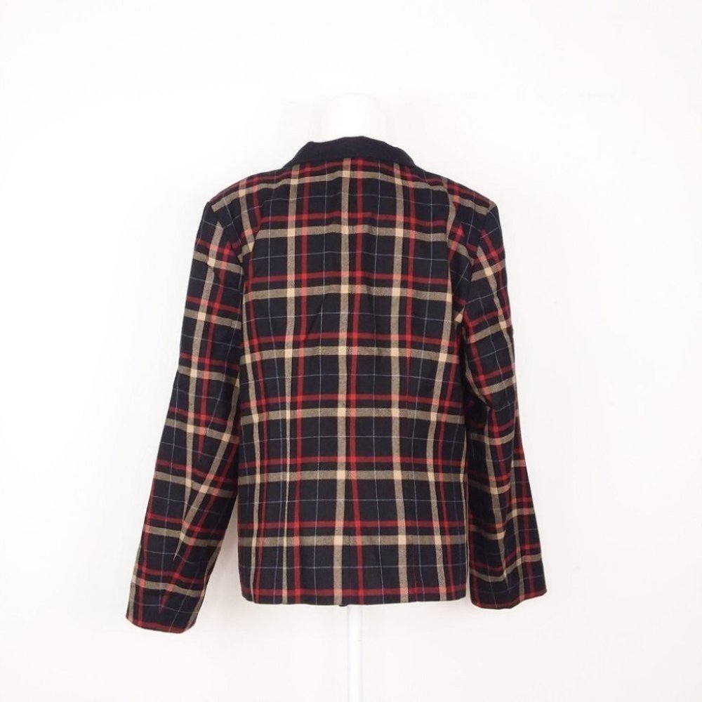 Pendleton 100% Virgin Wool Tartan Button Jacket - image 6